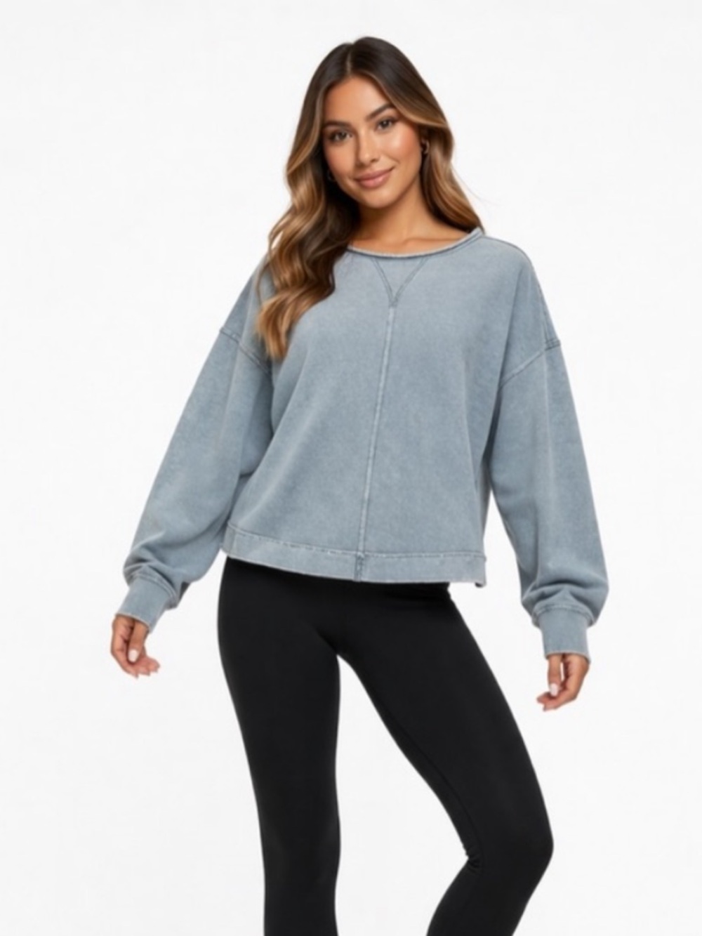 C&C California Sunwashed Olive Sweatshirt
